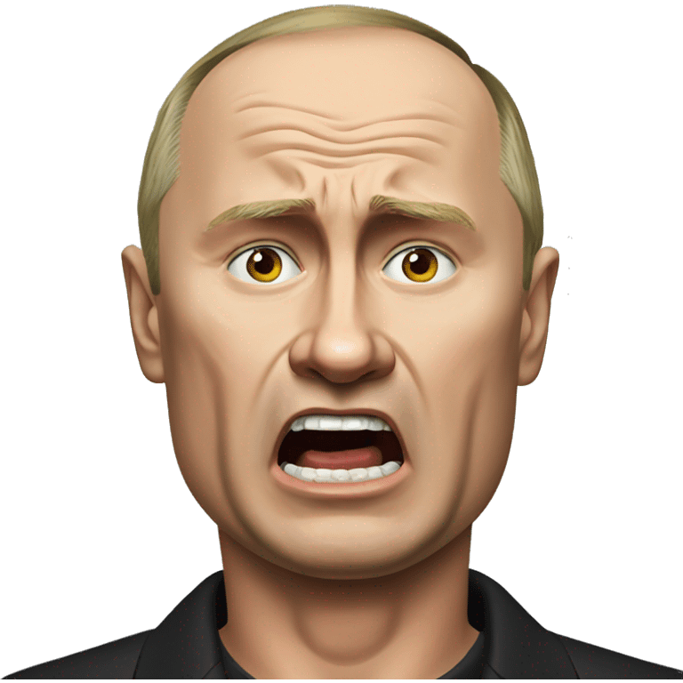 Vladimir putin very angry emoji