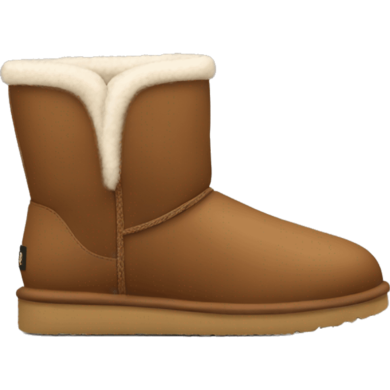 Ugg boots brown emoji