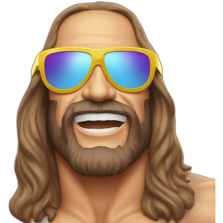 macho man randy savage sunglasses emoji