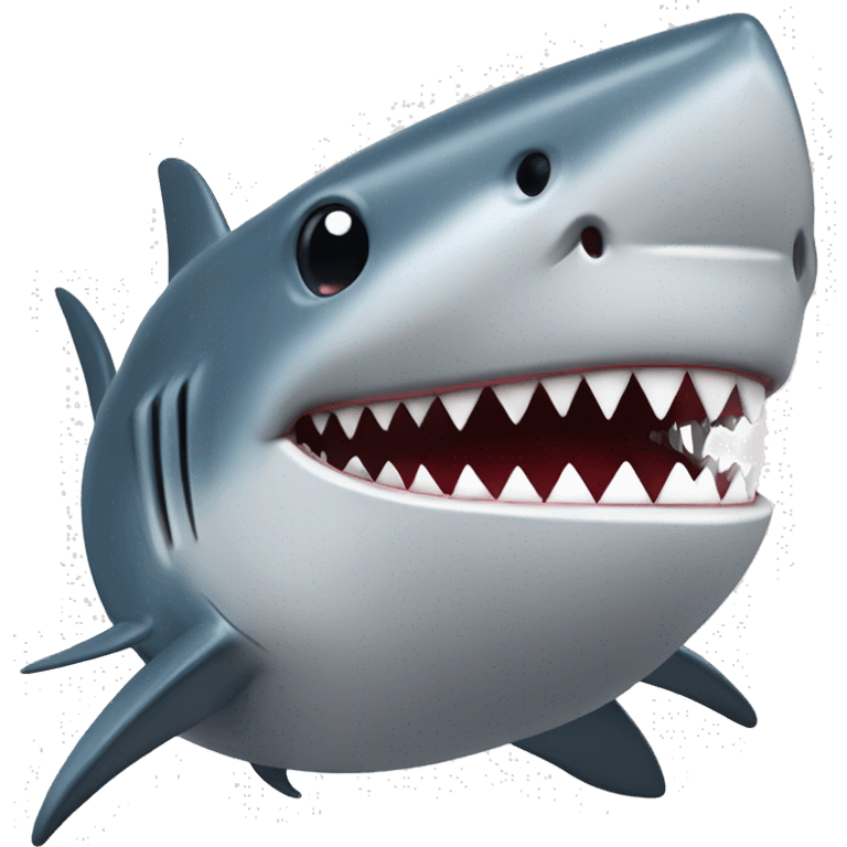 Shark working for customs emoji