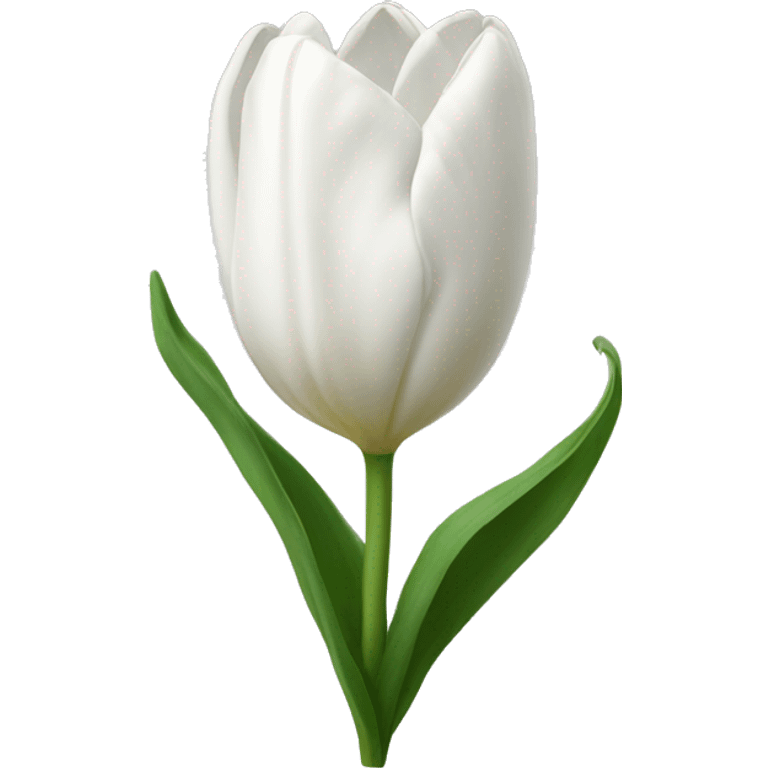 White Tulpe emoji