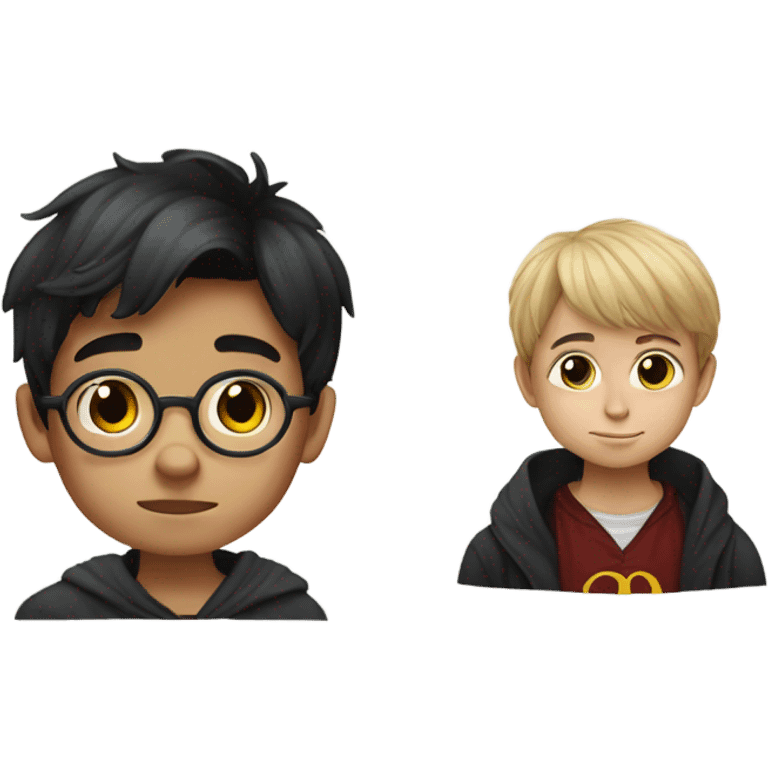 Vietnamese boy looking like harry potter  emoji