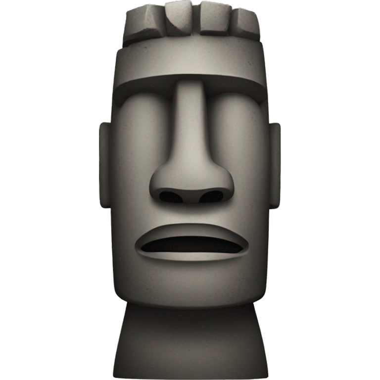 Moai emoji