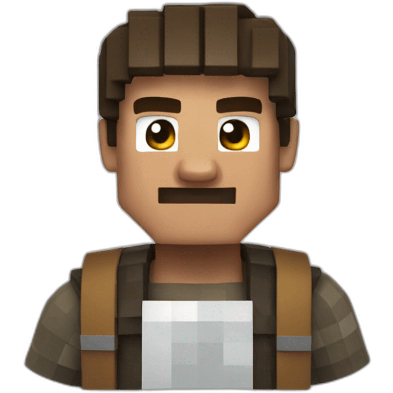 steve from minecraft emoji