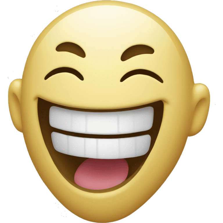 japanese andlestick laughing emoji