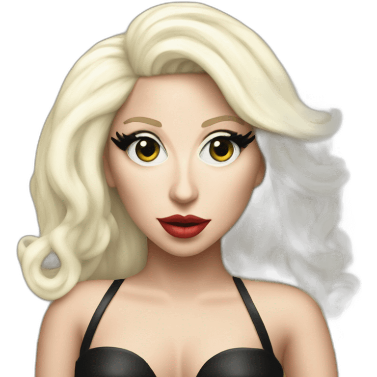 Lady gaga on the fame era emoji