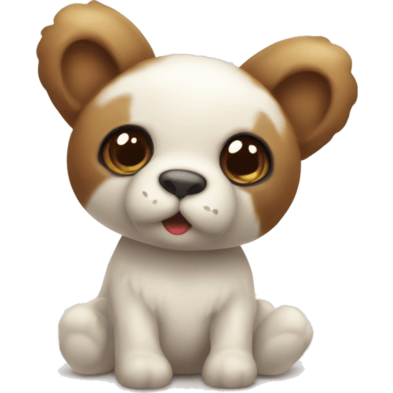 Nounours avec un nœud papillon  emoji