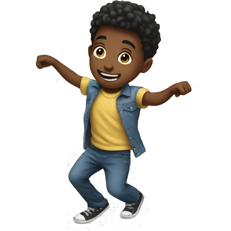 kid dancing  emoji