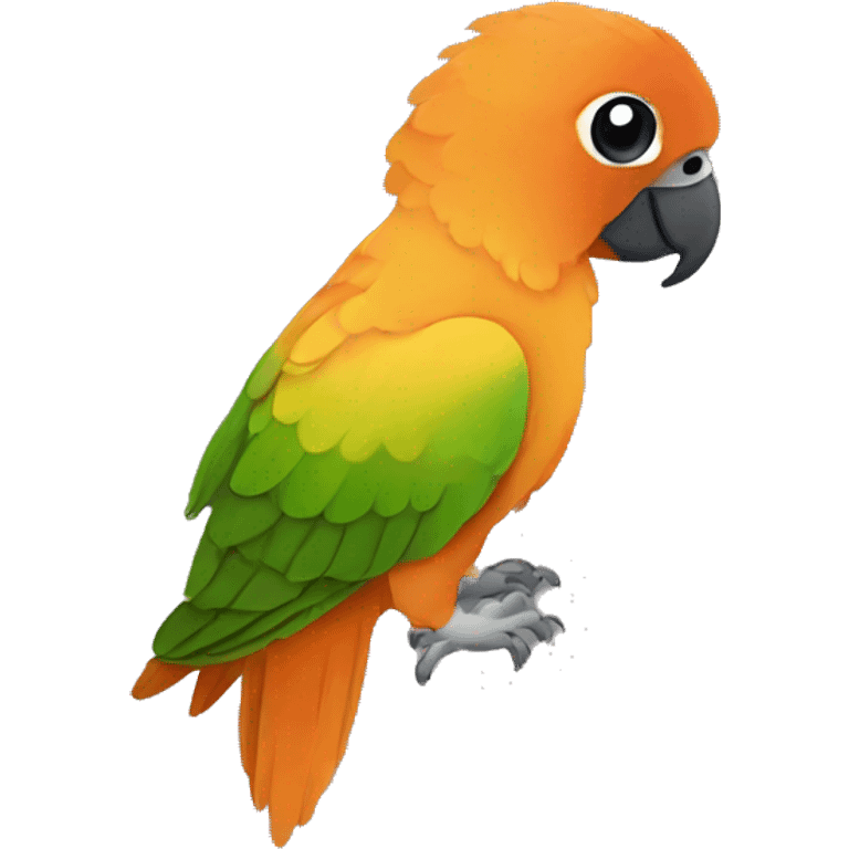 Cinnamon conure  emoji