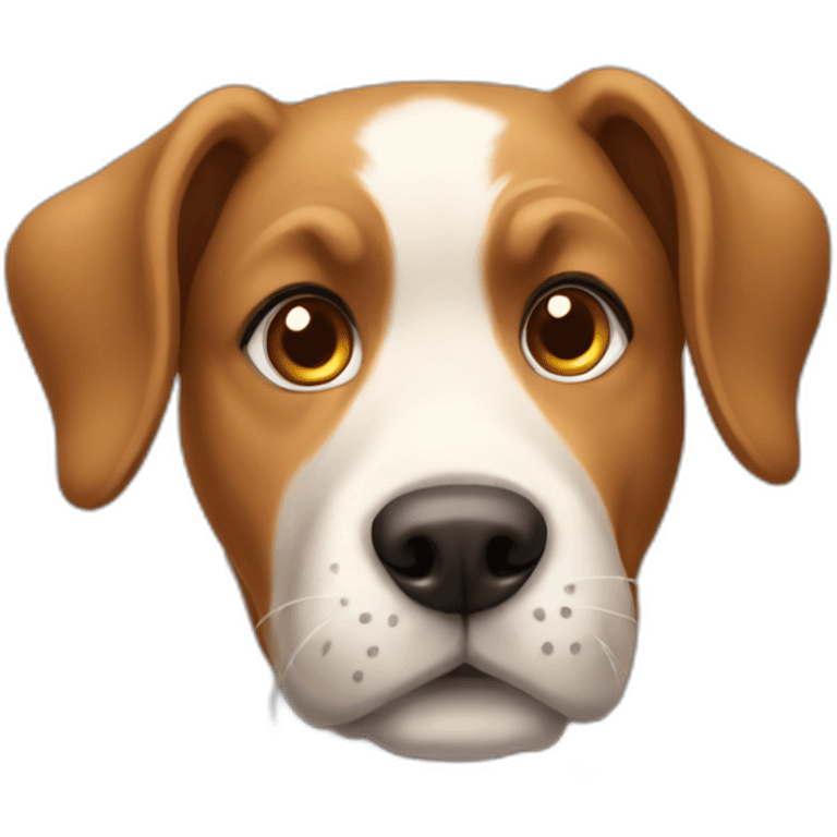 dog, schanuzar, female, cute emoji