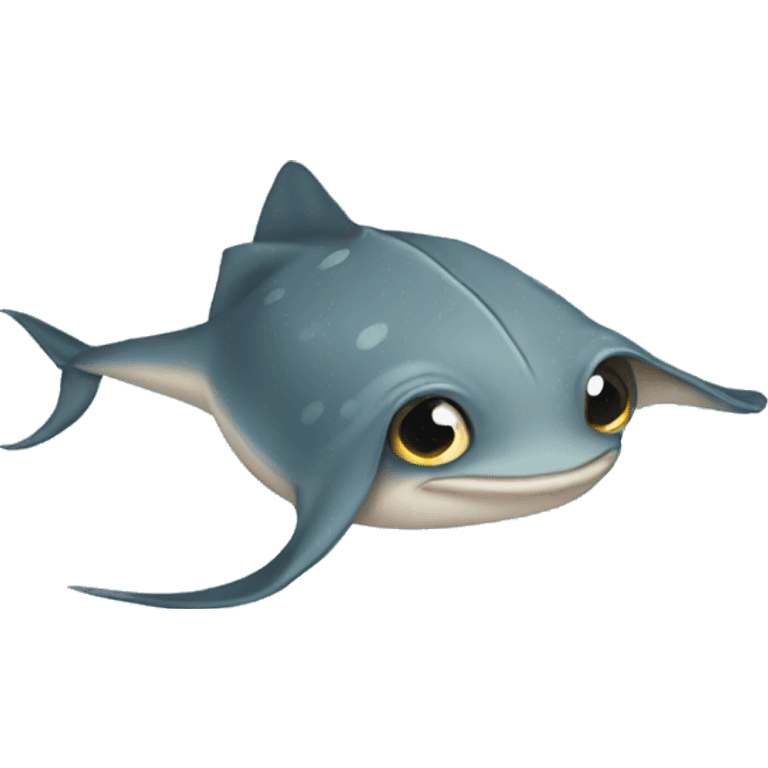 cute Stingray emoji emoji