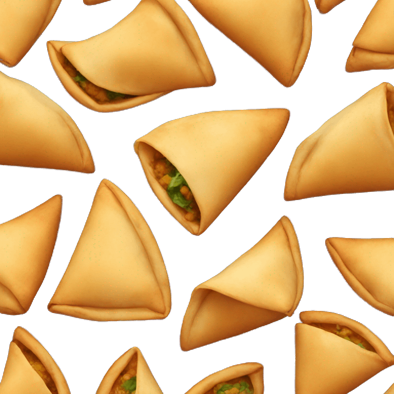 INDIAN SAMOSAS emoji