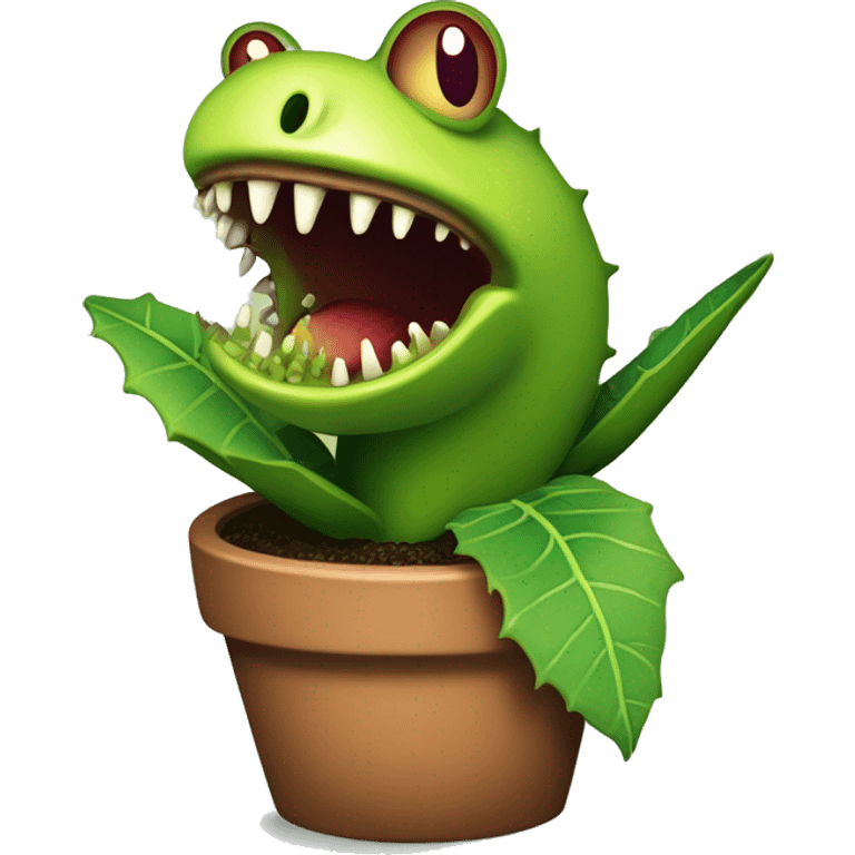 Venus fly trap from little shop of horrors  emoji