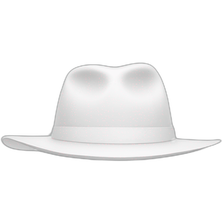 white hat emoji