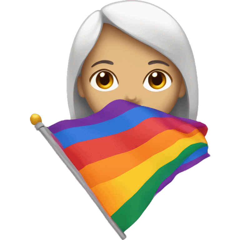 Lesbian flag emoji