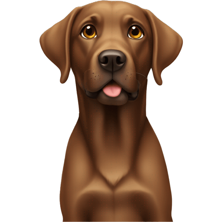 Labrador Brown  emoji