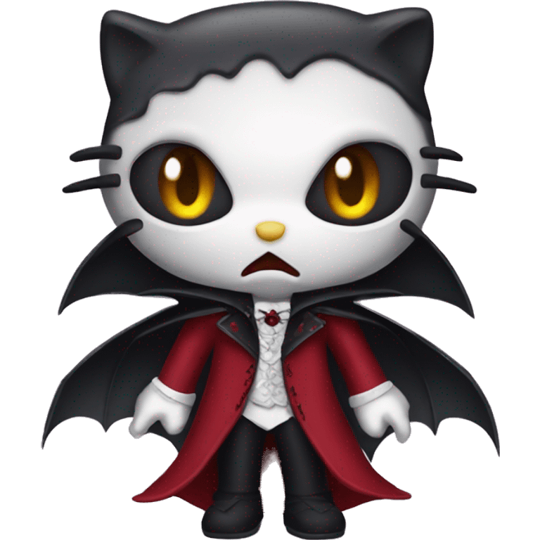 hello kitty vampire emoji