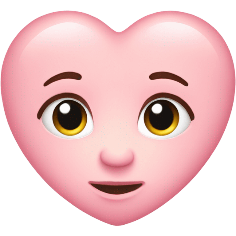 baby pink heart emoji