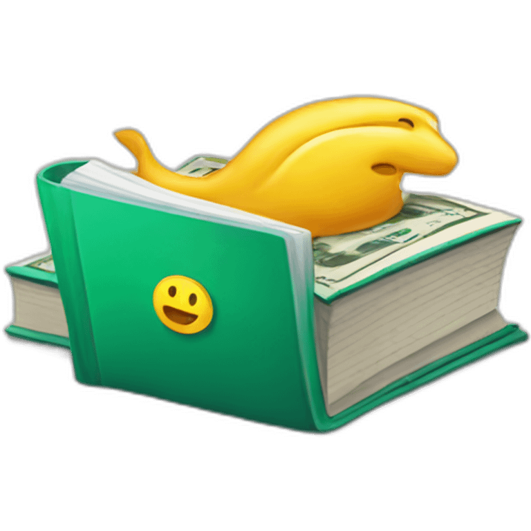 financial education book emoji