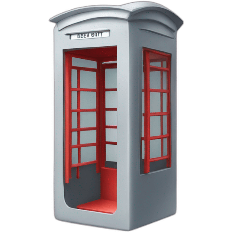 phone booth emoji