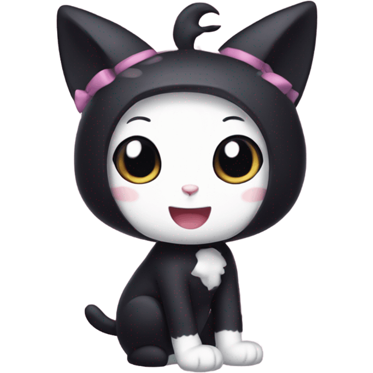 Kuromi from hello kitty  emoji