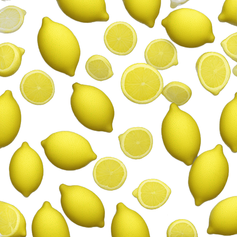 3D Lemon  emoji