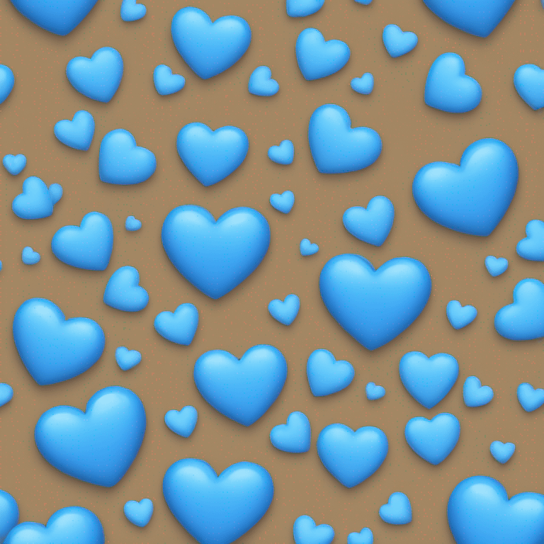 Blue heart emoji