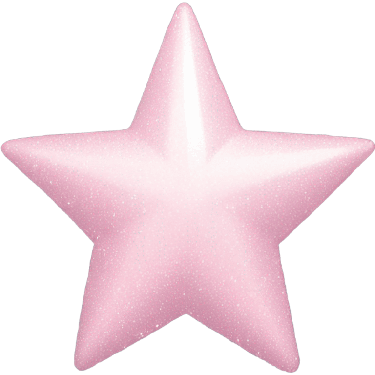 pale pink star sparkle emoji