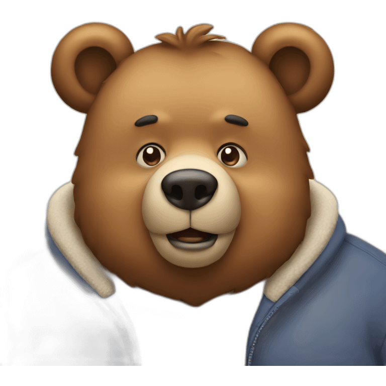 fat bear emoji