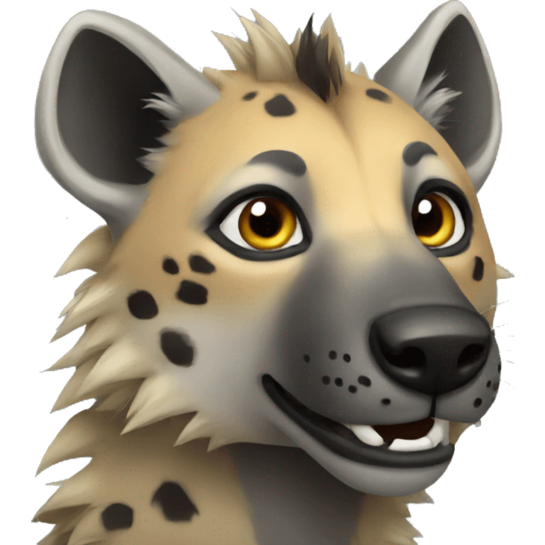 Hyena  emoji