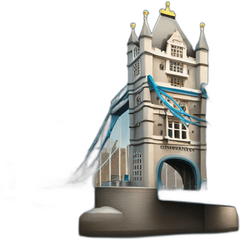 Tower bridge emoji