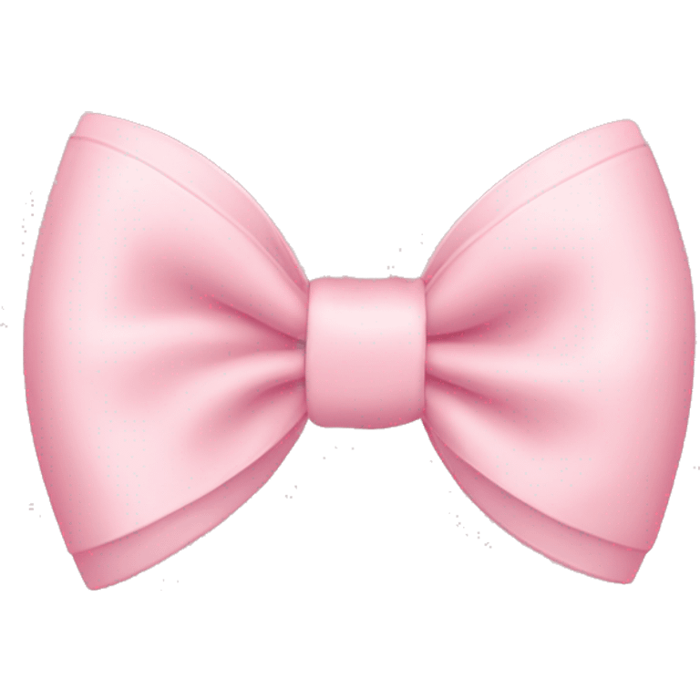 light pink bow on light pink bow emoji