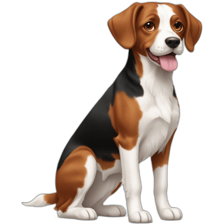 Brittany Dog Full Body emoji