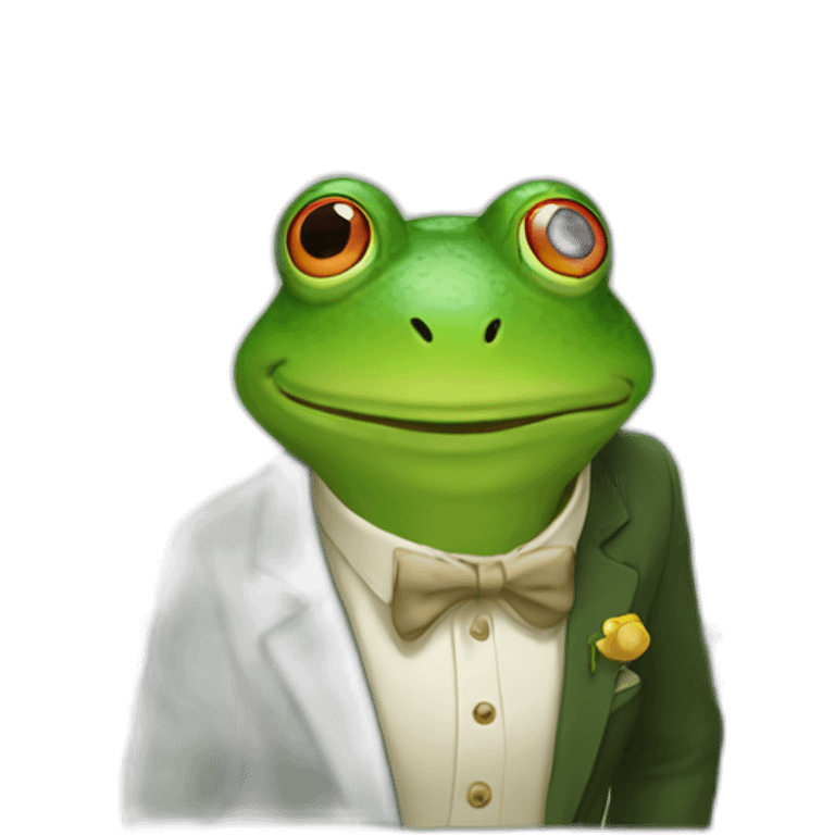 mr frog is cool emoji