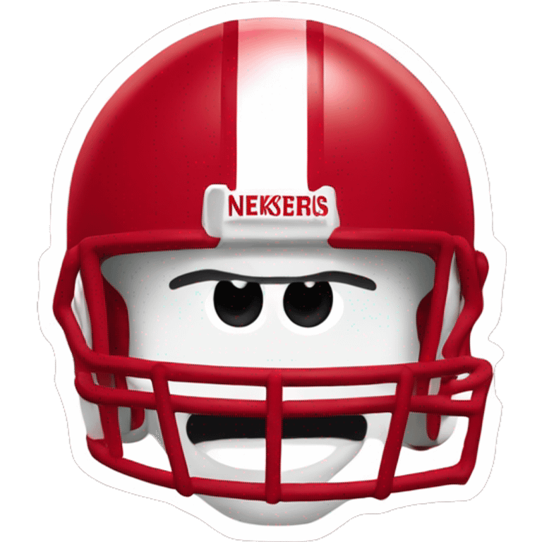 Nebraska Cornhuskers Football emoji