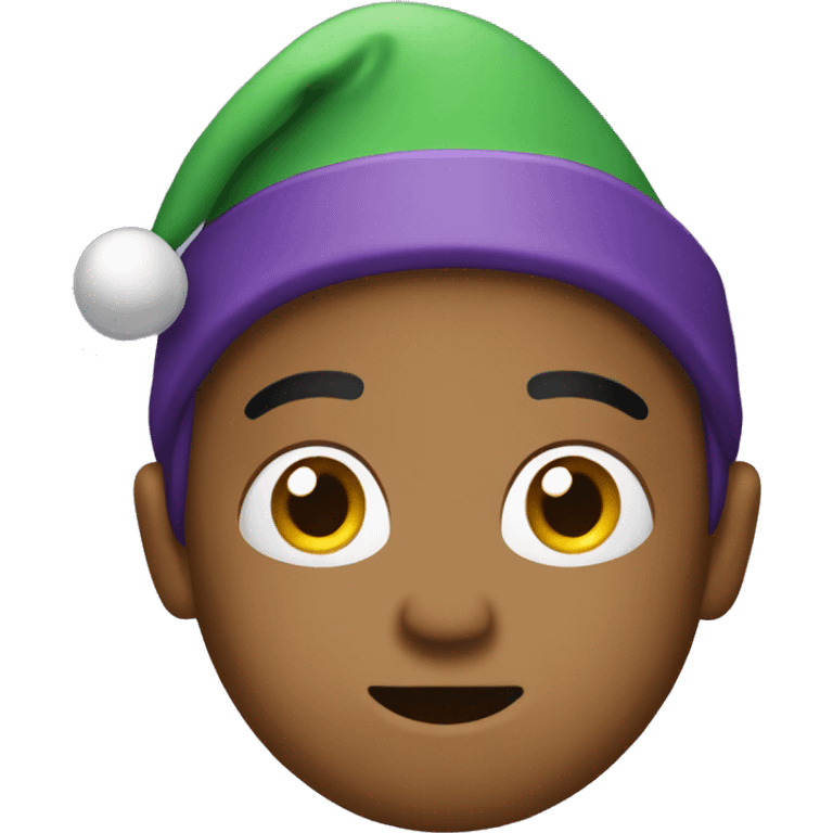 purple christmas emojis emoji