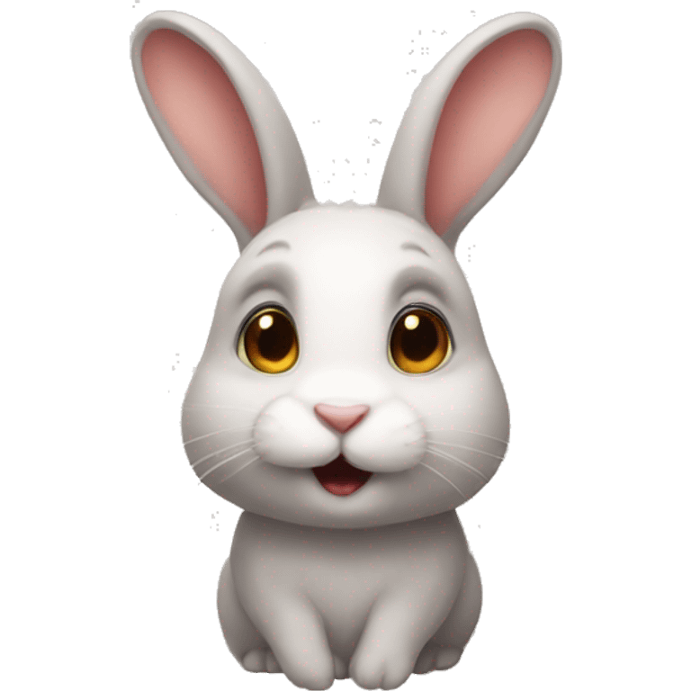 rabbit cute emoji