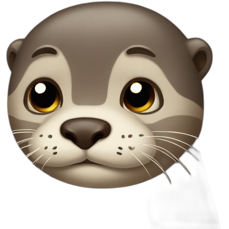 sad otter emoji