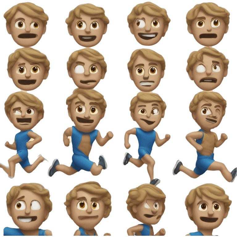 Running man emoji