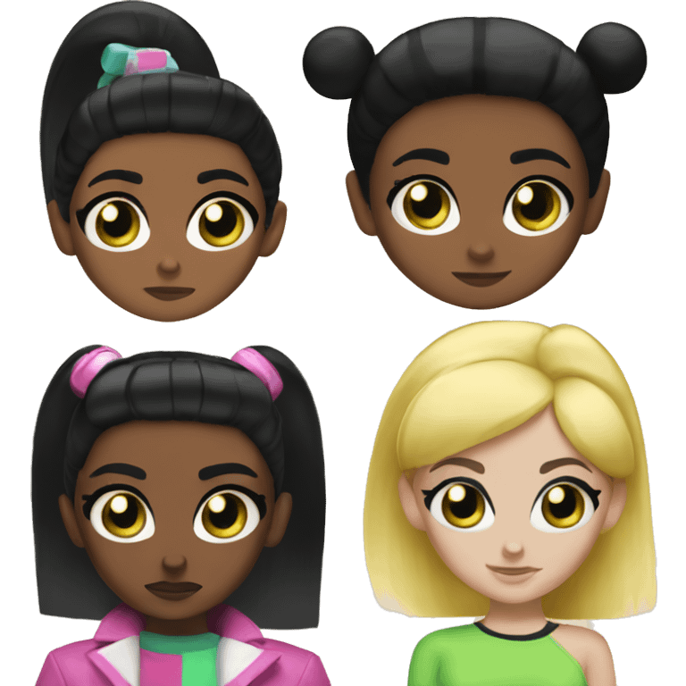 Power puff girls emoji