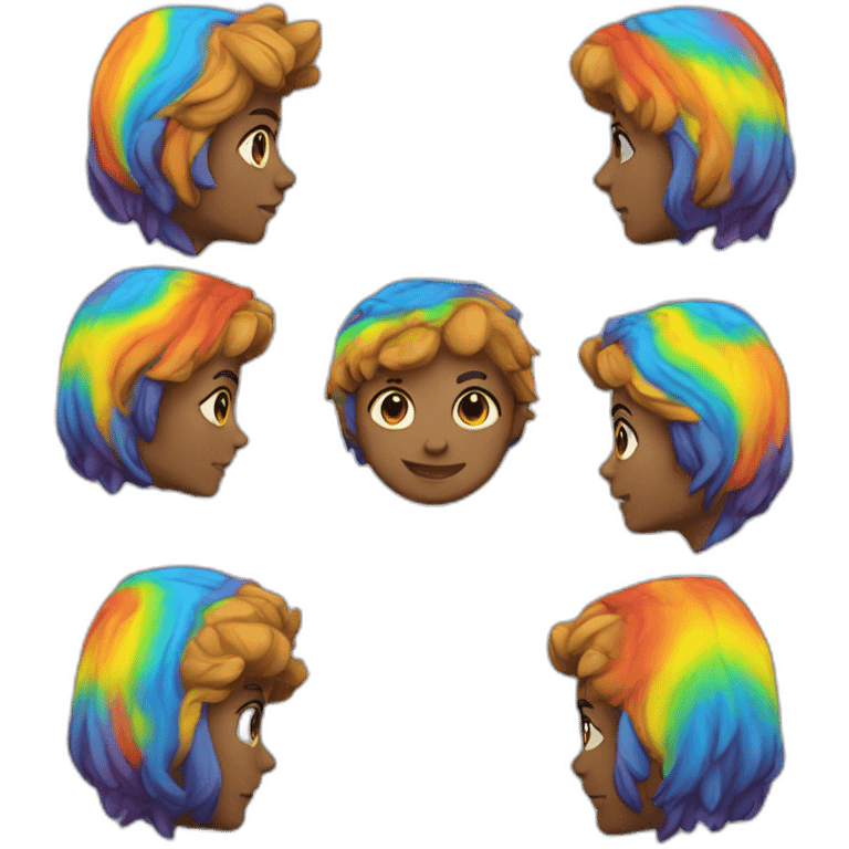 gaming-rainbow-human emoji