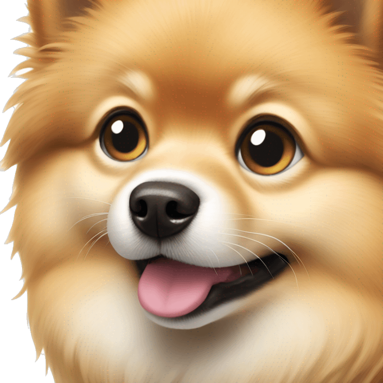 Pomeranian puppy emoji