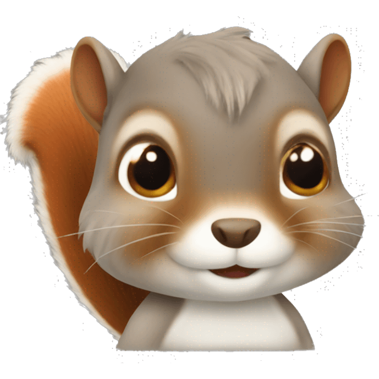 cute squirrel emoji