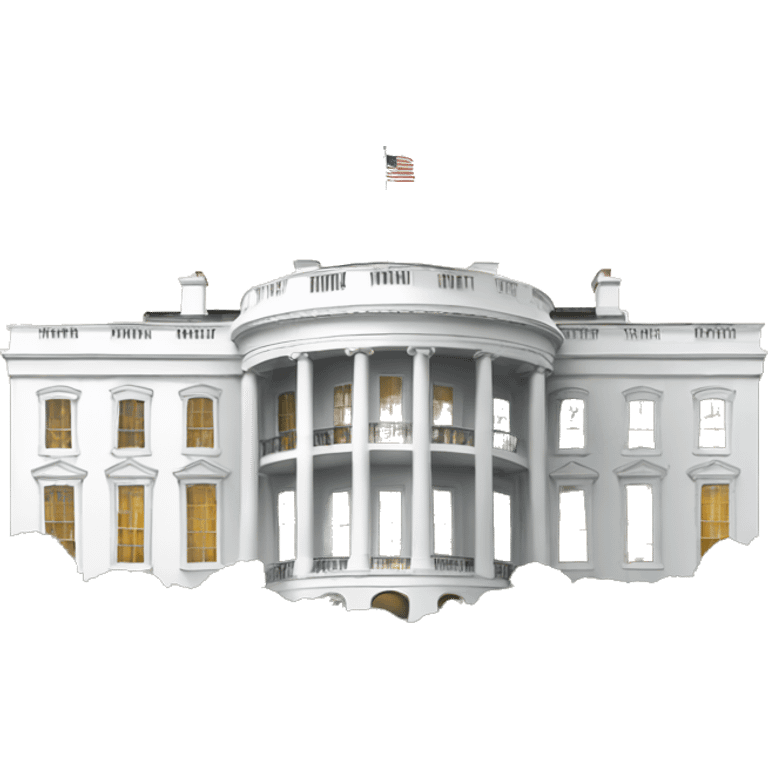 Washington D.C White house emoji