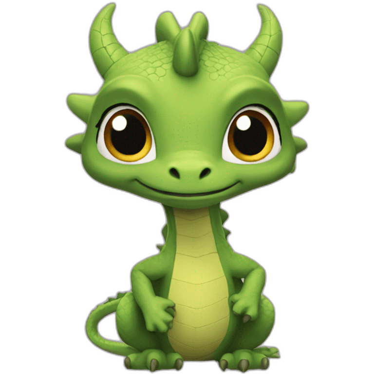 dragon cute movie emoji