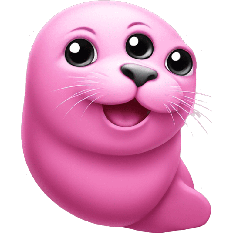 Pink seal emoji