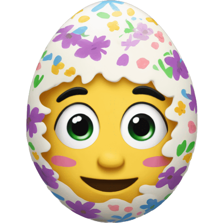 painted easter egg emoji