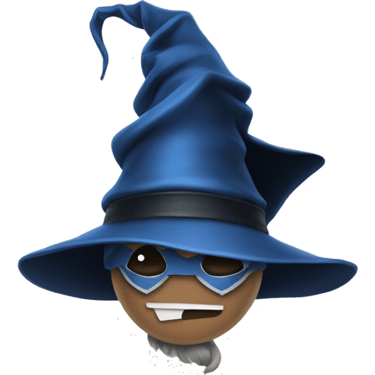 a magican hat ravenclaw emoji