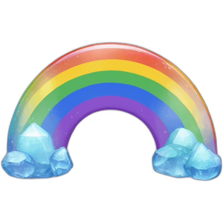 crystal rainbow lgbt emoji