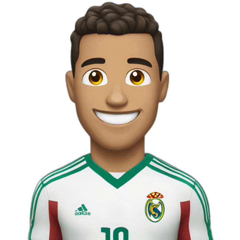 Ronaldo happy emoji